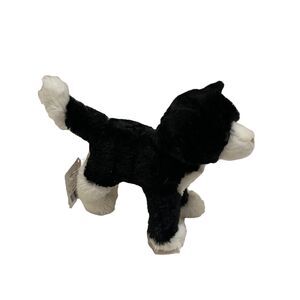 Douglas SOCKS Black White Tuxedo President Bill Clinton Cat Plush 7" Stuffed Toy